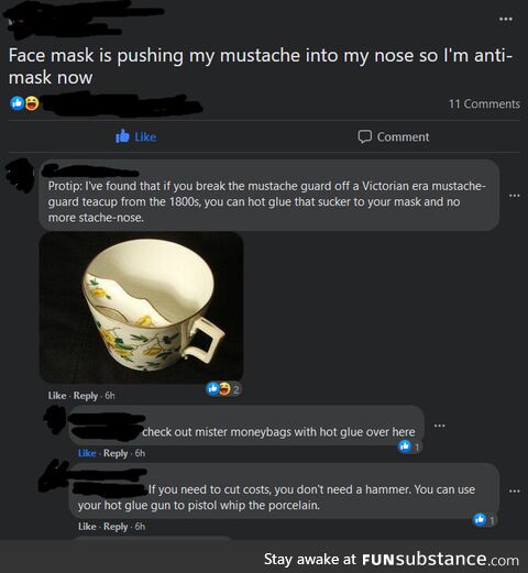 Finally, some solid mask advice