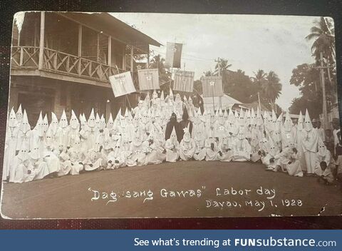 Labor day, may 1, 1928, davao, philippine islands
