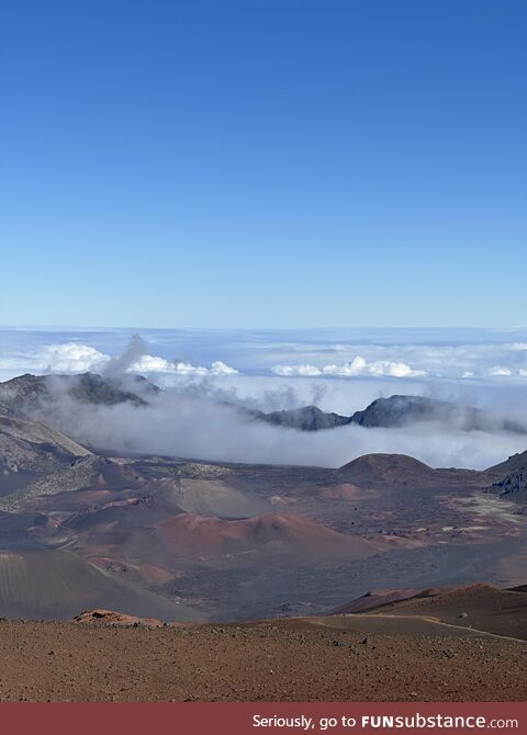 Haleakala in Maui, Hawaii