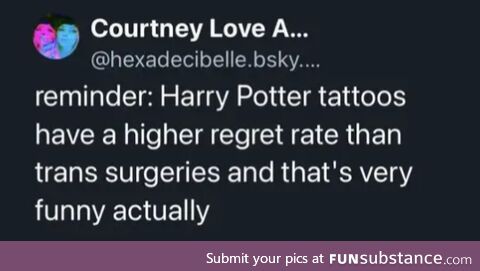 Ban HP tattoos!