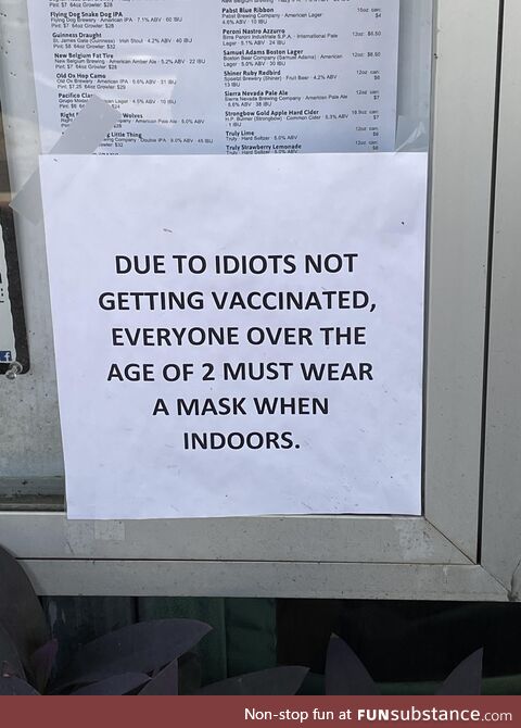 Sign at a restaurant near my house