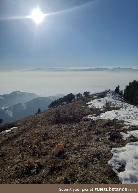 Air quality in Utah. That's not fog