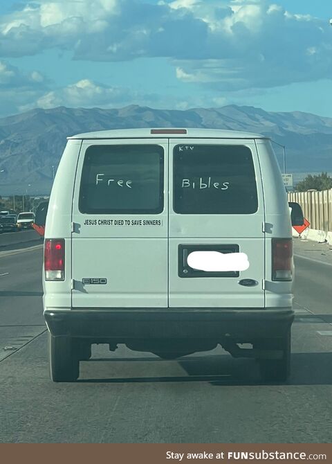 Would you approach this van