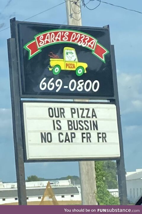 [OC] I love my local pizza place and their signage