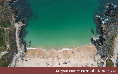 [OP]A photo I took on my drone over St Ives, Cornwall, UK