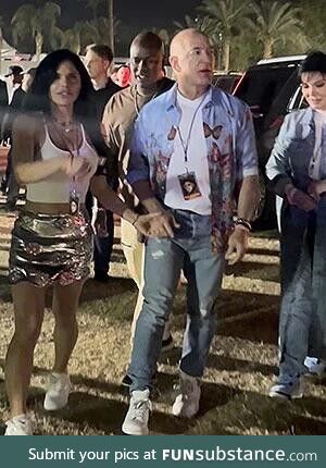 Jeff Bezos at Coachella