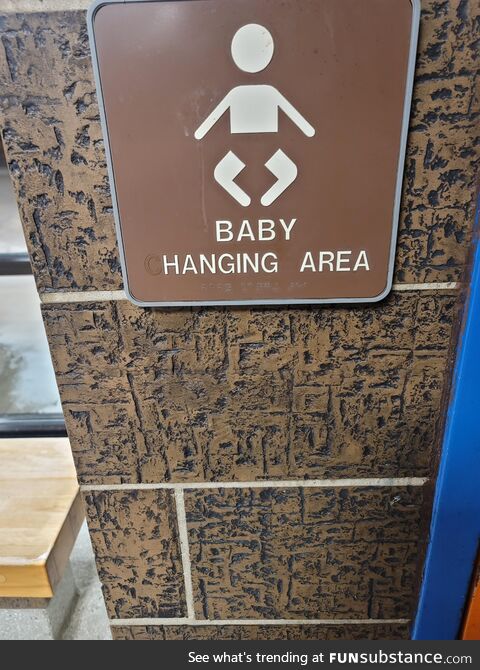 Damn trouble making babies. This Illinois rest area has a way to deal with them!