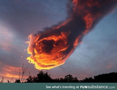 Giant fireball