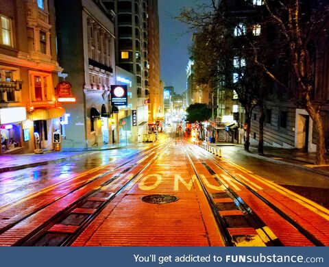 San Francisco after rain