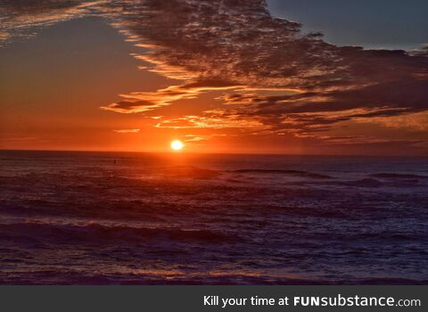 An Oregon sunset