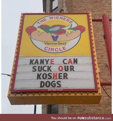 Sign in Chicago, Illinois