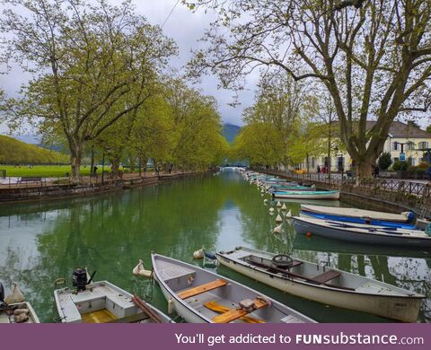Lake annecy , france