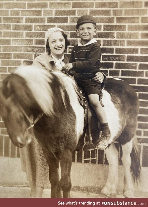 My grandfather and great grandmother in the 1930’s