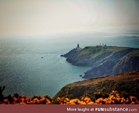 Howth lighthouse [oc]