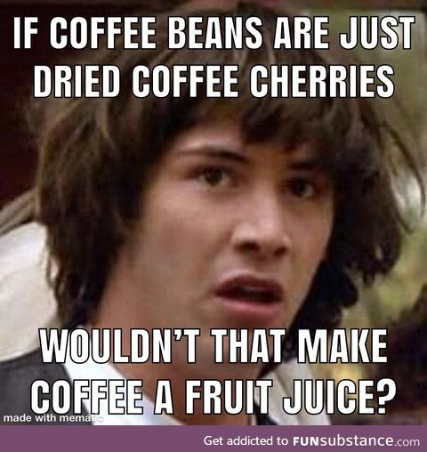 Thought about this while making coffee