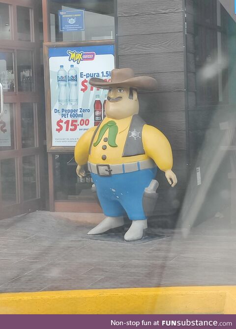 Woody really let himself go