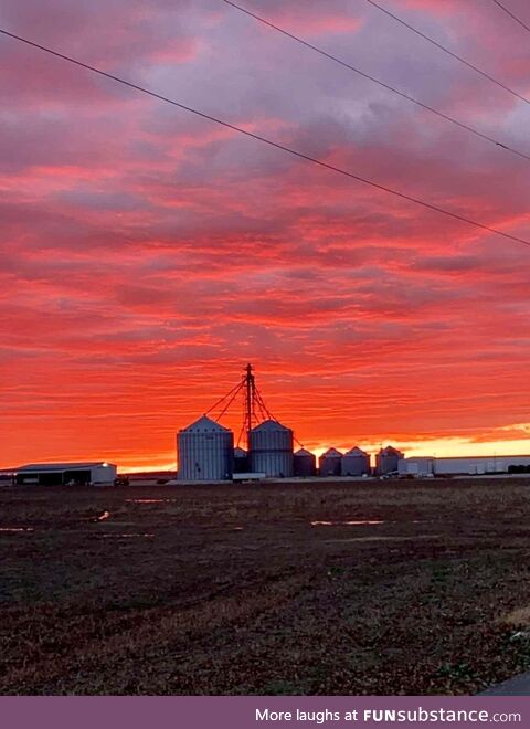 Eastern oklahoma sunset