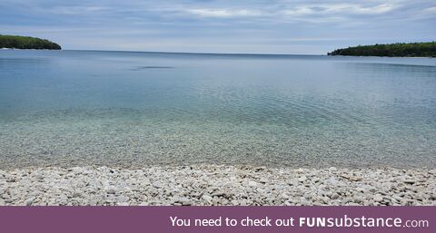 [oc] Schoolhouse Beach, Washington island, WI