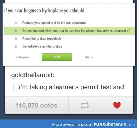 Permit test