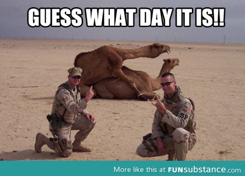 Guess what day