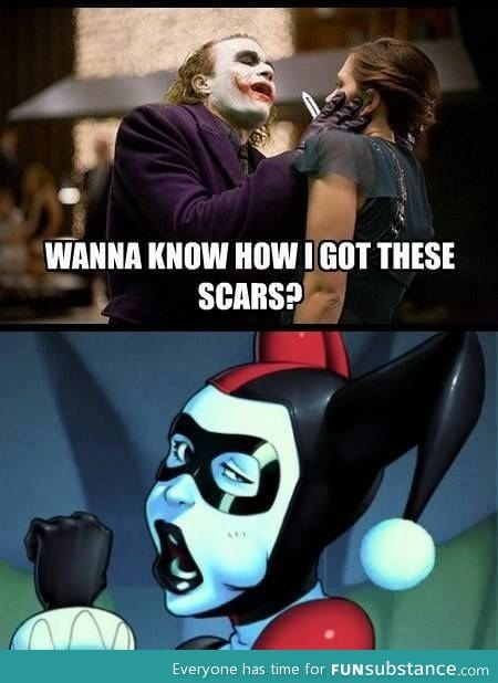 The joker comes clean