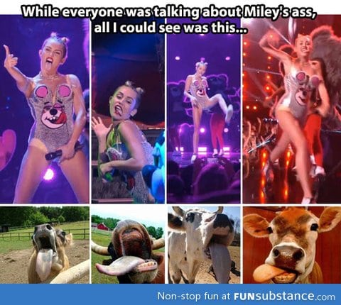 Miley's ass