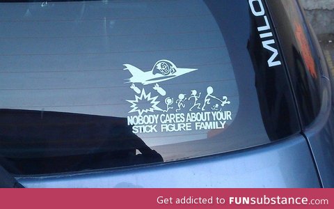 Stick figure family