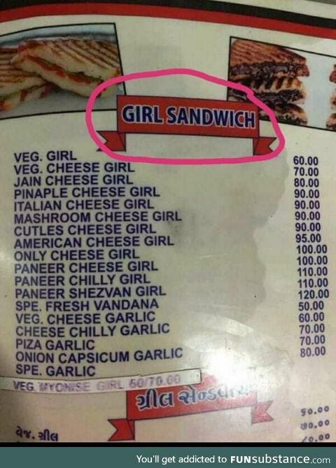 Gives the sandwich a whole new meaning