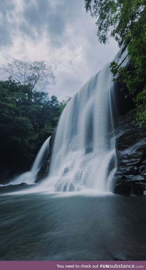 Tried capturing this beautiful waterfall (Sera Ella, Sri Lanka) using the long exposure