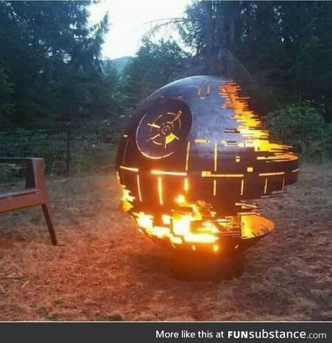 An amazing BBQ pit