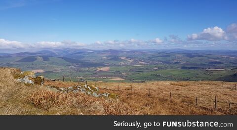 Wicklow mountains, ireland (oc)