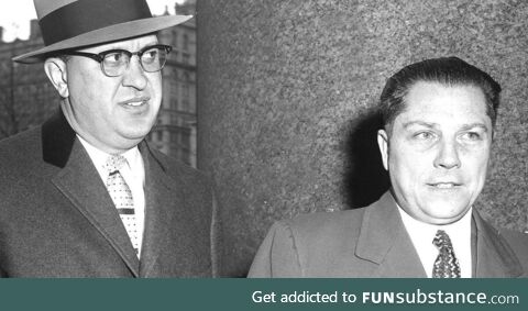 Jimmy Hoffa and bill bufalino