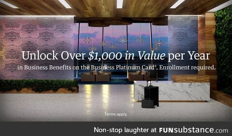 Unlock over $1,000 in business value per year on the Business Platinum Card. Enrollment