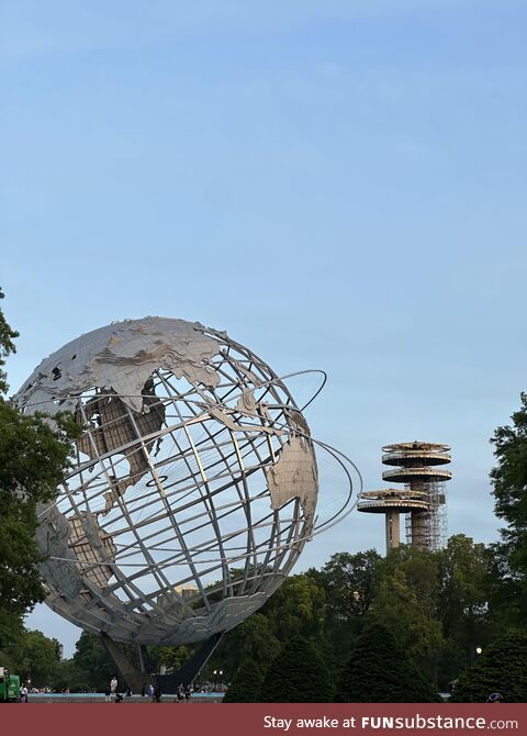 Flushing meadows corona park. Queens, ny