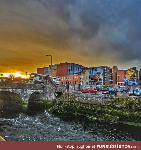 Sunset in Cork