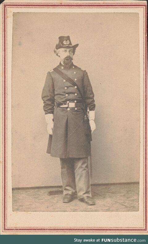 [OC] My 3x great- grandfather, surgeon of the 83rd New York Infantry Regiment in the