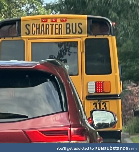 Scharter bus