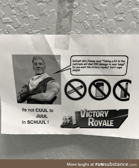 Actually in my school bathroom