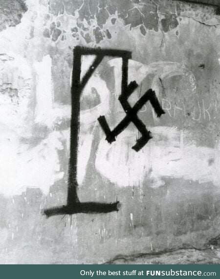 Simple but timeless: Anti-Nazi graffiti in occupied Poland, 1940s