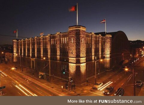 The San Francisco Armory, which some may recognize