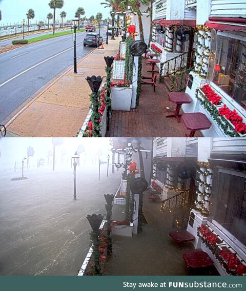 St. Augustine is currently underwater