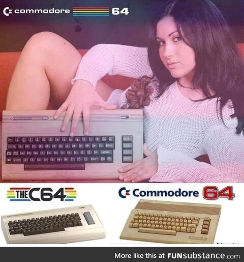 Old skool C64 advertisement