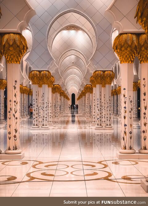 Sheikh Zayed Grand Mosque in the UAE (OC)