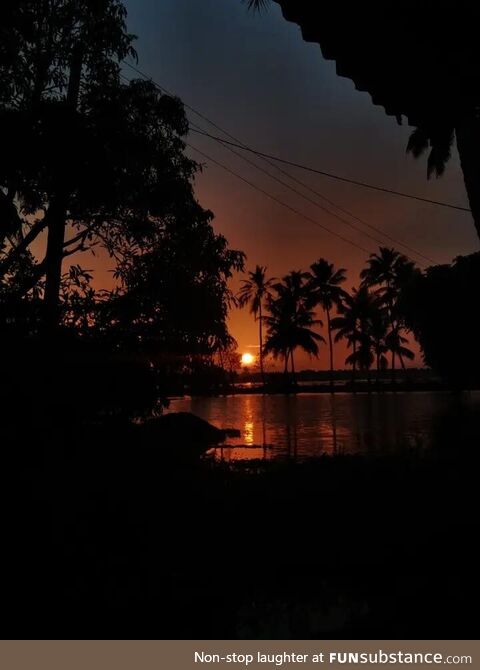 Sunset near my home