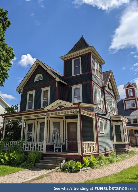 Home I saw in Stowe, Vermont