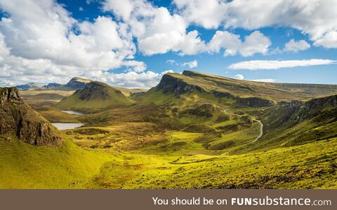 Quiraing, Isle of Skye, Scotland UK