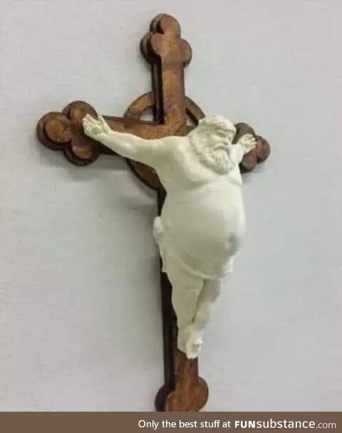 He dined for our sins