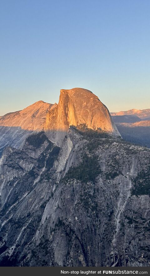 Glacier Point in Yosemite back in august this year