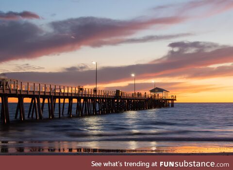 Semaphore jetty, adelaide