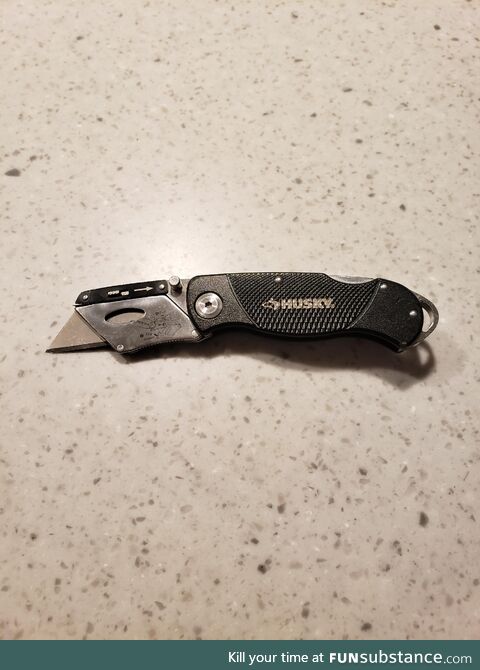 I'm 23 and I don't make knives. Here's one I bought from Home Depot